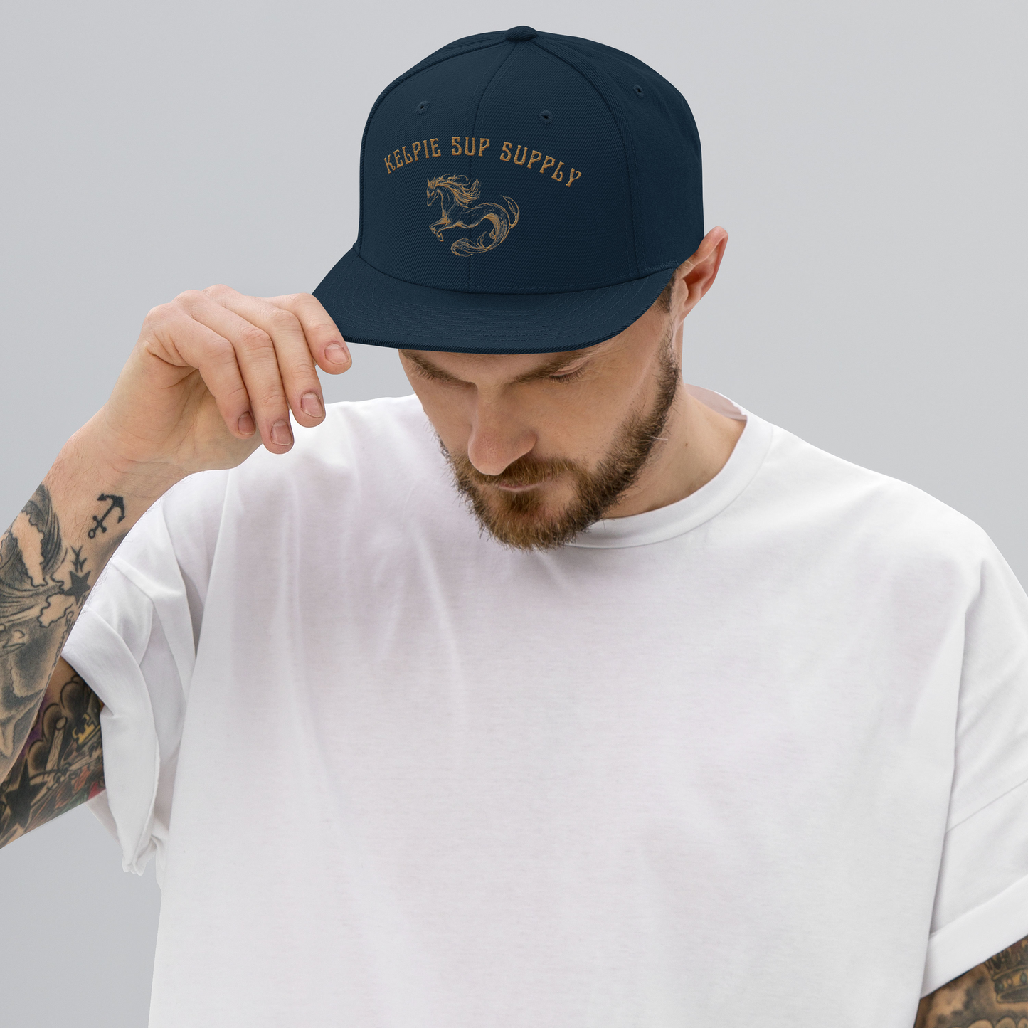 SUP Supply Embroidered Hat - Dark Navy