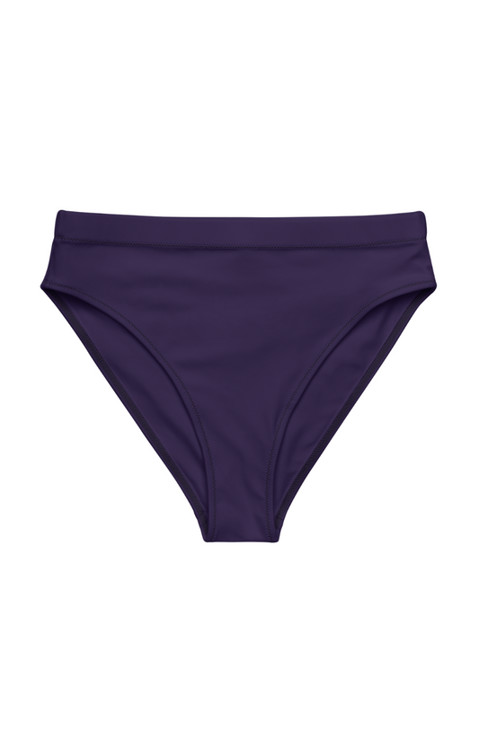 Dark purple paddle board bikini bottom.