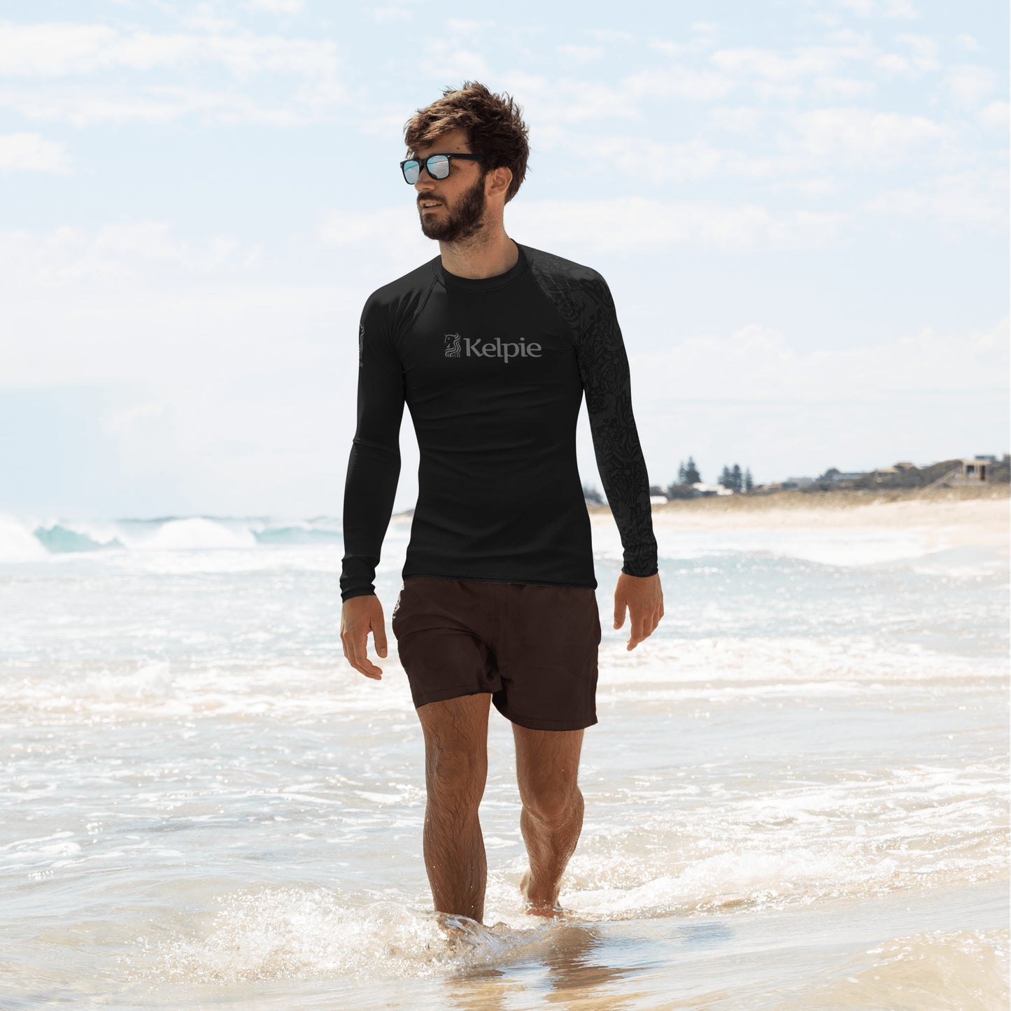 Kelpie Men's Paddleboard Rash Guard