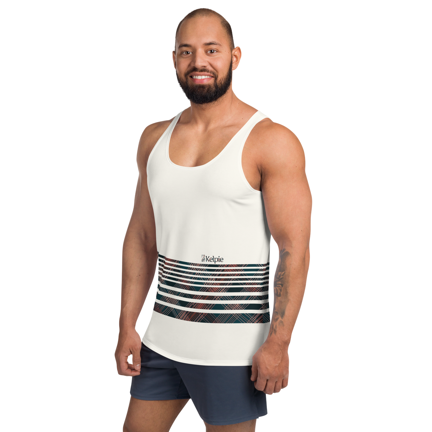 Tartan Stripe Tank